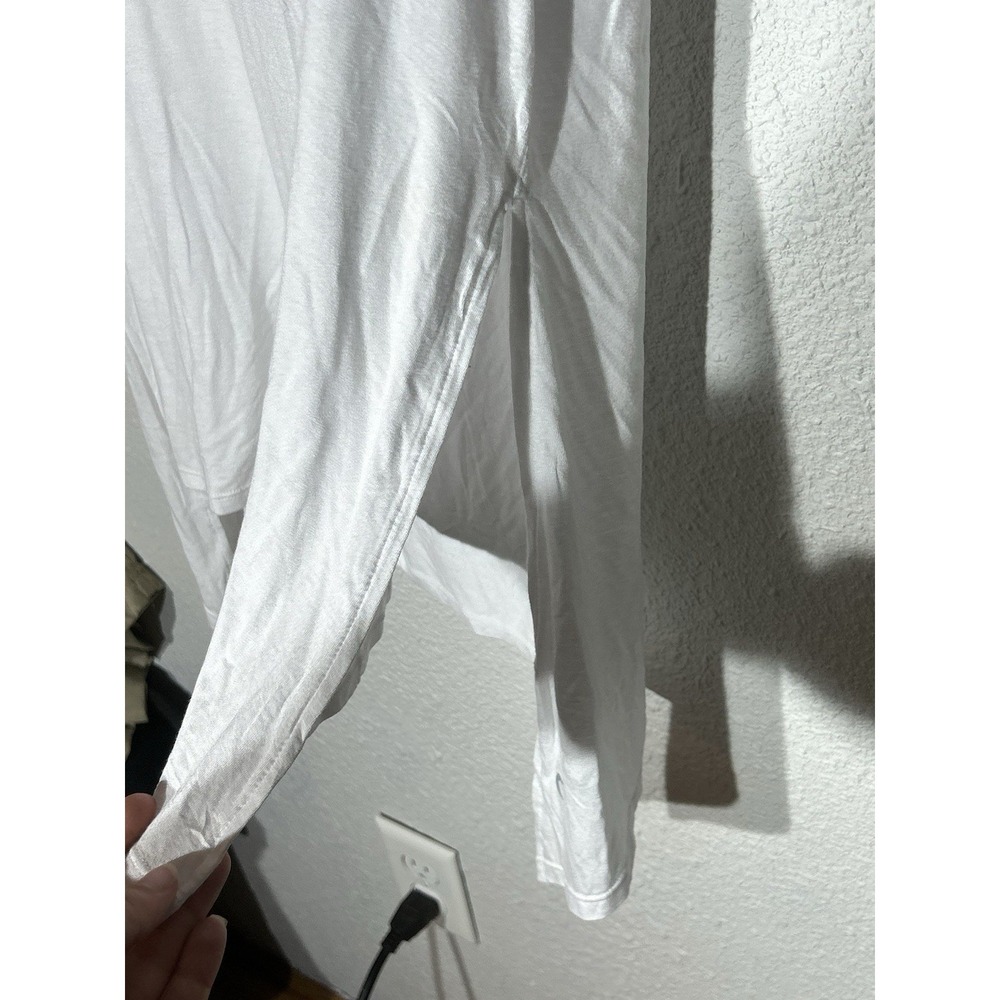 Zyia Women's White Long Fitness Tank Xl NWOT - Picture 2 of 5